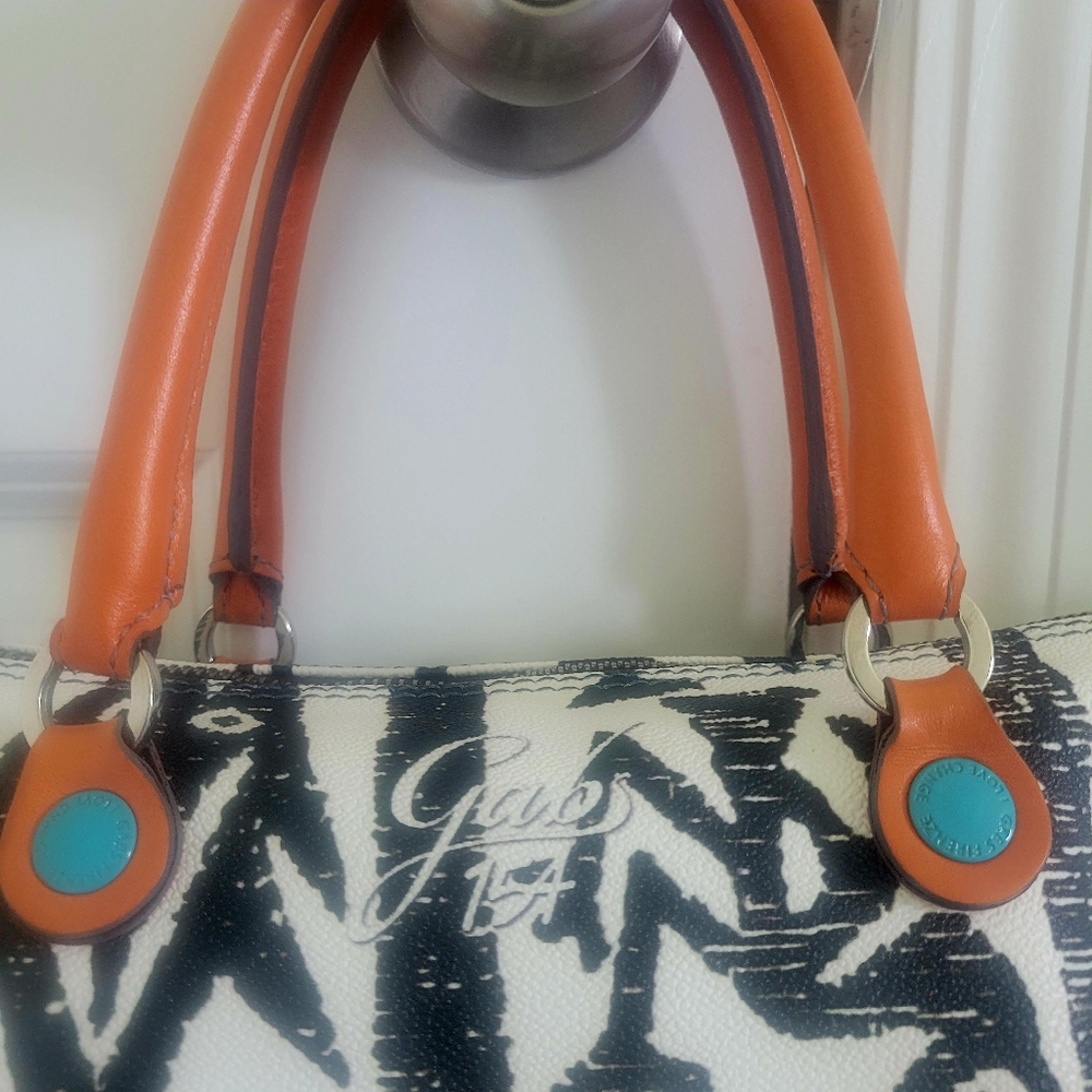 GABS Shopper G3 M Studio Plus Gabs Leather Bag Made In Italy - Picture 7 of 10
